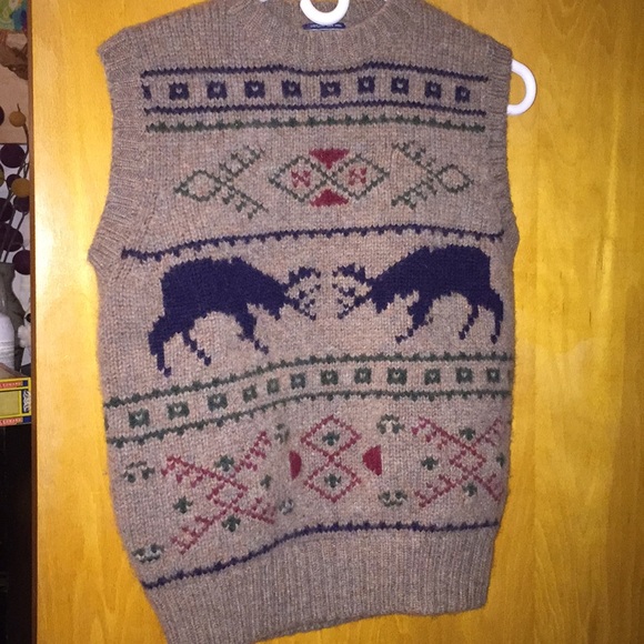 lands end mens sweater vests